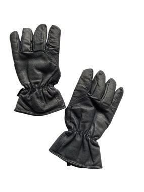 Kodiak Men's Black Leather Lined Winter Gloves